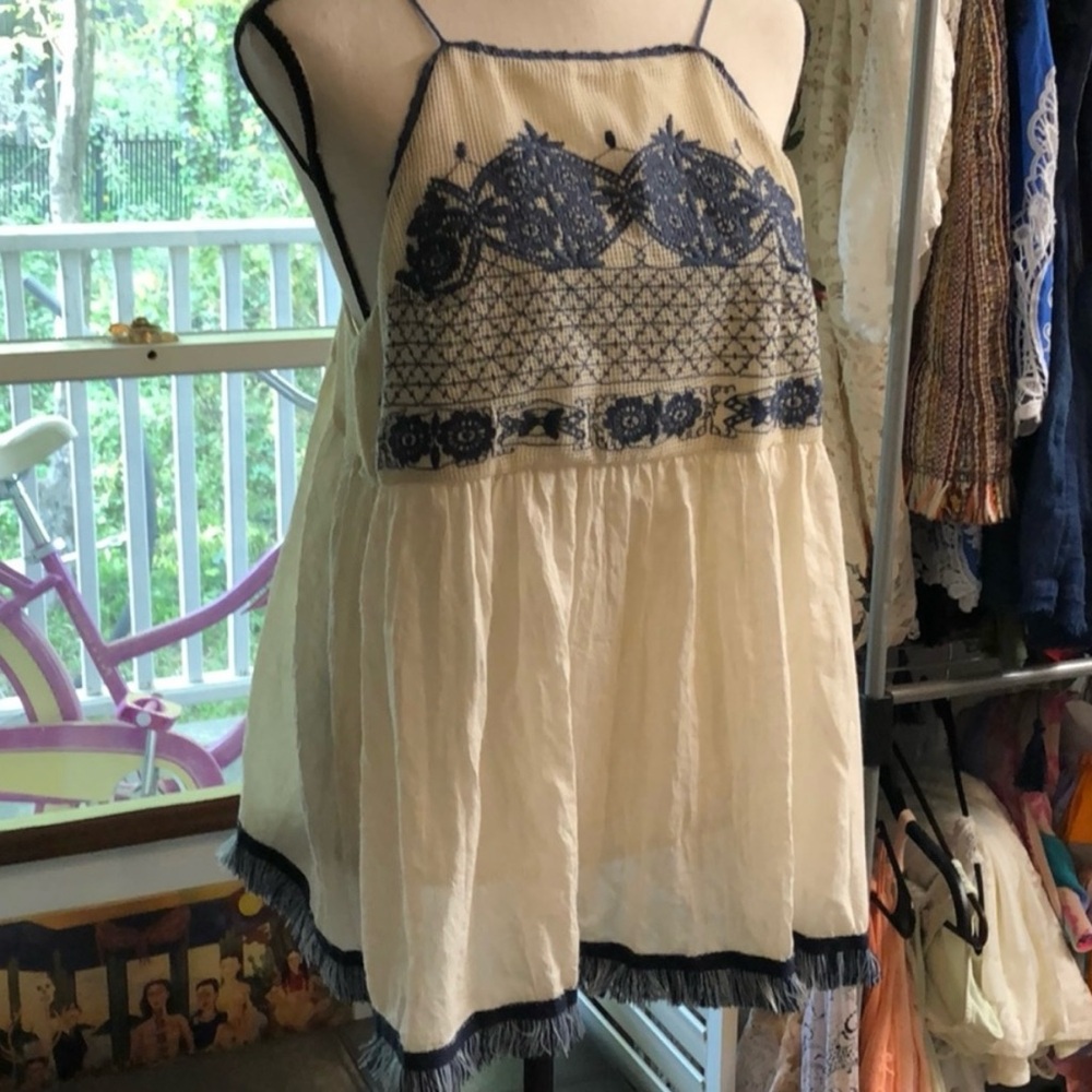 Anthropologie boho top